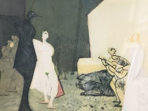 Constant - Constant: Ets, De bekering van Venus - Ingelijst kopen? Bied vanaf 1250!