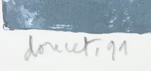 Jacques Doucet - Zeefdruk, Eté a saint Christol - Ingelijst (Groot) kopen? Bied vanaf 150!