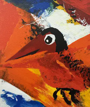 Willem van Scheijndel - handgesigneerde zeefdruk | 'Zonder titel' | 1996 kopen? Bied vanaf 10!