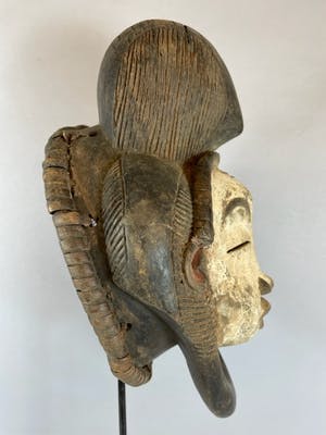 Punu - African Punu-Lumbo mask - Gabon. kopen? Bied vanaf 45!