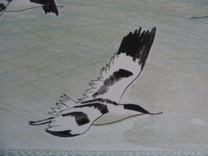 Joost Minnigh - Litho, Titel, "Boven zee". kopen? Bied vanaf 50!