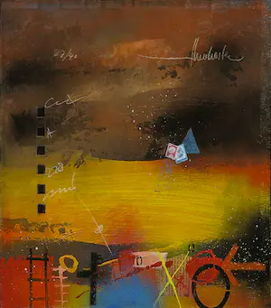 Theo Koster - Zeefdruk op doek, Above - Ingelijst kopen? Bied vanaf 70!