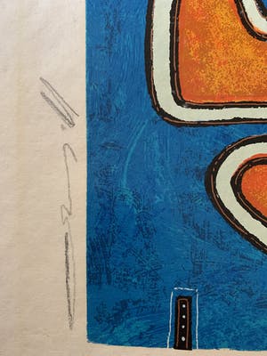 Niet of onleesbaar gesigneerd - Abstracte hond kopen? Bied vanaf 1!