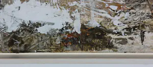 Henk Kraayenzank - Gemengde techniek (olieverf, collage) op doek, Zonder titel - Ingelijst kopen? Bied vanaf 250!