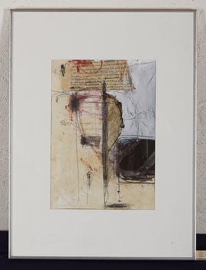 Otto Hetterscheid - 1991 - pastelkrijt, inkt, acrylverf en papier op papier kopen? Bied vanaf 20!