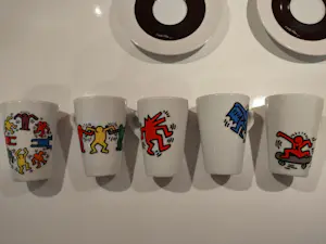 Keith Haring - 5 sets Tognana espresso kopjes kopen? Bied vanaf 75!