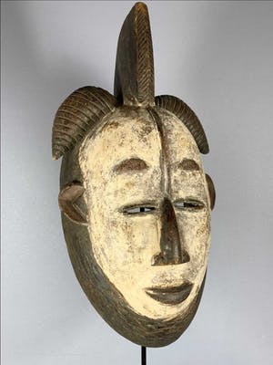 Ibibio - Tribal Used African Ibibio Mask - Nigeria. kopen? Bied vanaf 45!