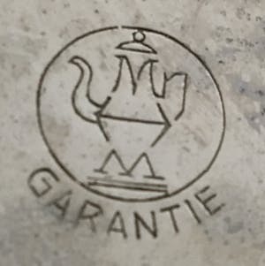 Niet of onleesbaar gesigneerd - Art Deco Style, consisting of teapot-milk jug-sugar bowl - Tin kopen? Bied vanaf 1!