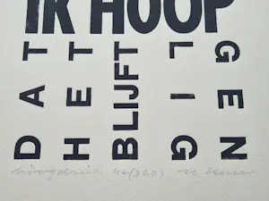 Herma Steur - Fraaie hoogdruk reliëf Ets – zeer kleine oplage (7) - potloodgesigneerd kopen? Bied vanaf 38!