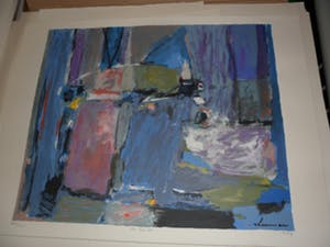 Wil van Leeuwen - Litho, De lente kopen? Bied vanaf 50!