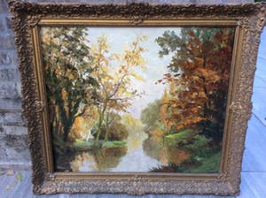 Albert Goethals - Gezicht op de Singel in Brugge kopen? Bied vanaf 10!