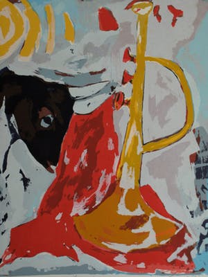 John Lie a Fo - Zeefdruk , Miles Away – gesigneerd – 1990 kopen? Bied vanaf 1!