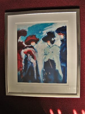 Annemiki Bok - GROOT !! Exclusieve Holland Art Gallery Zeefdruk "the Duchess" gesigneerd kopen? Bied vanaf 10!