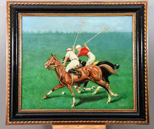 Niet of onleesbaar gesigneerd - "The Poloplayers" kopen? Bied vanaf 10!