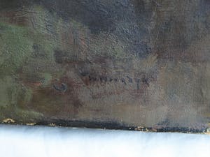 Willem Frederik Noordijk - Olieverf op doek, Landschap bij Eemnes – gesigneerd – ca 1925 kopen? Bied vanaf 1!