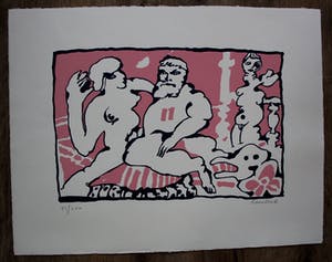 Lucebert - Zeefdruk kopen? Bied vanaf 225!