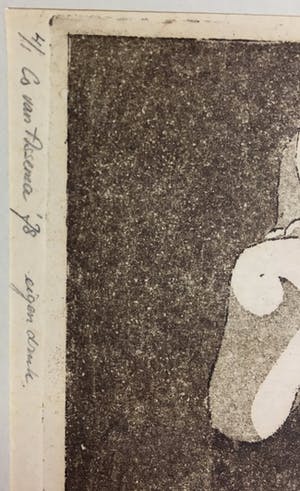 Co van Assema - Droge naald, Stilleven zonder titel. kopen? Bied vanaf 30!