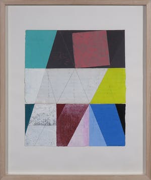 Henri Plaat - Gouache, Zonder titel - Ingelijst kopen? Bied vanaf 100!