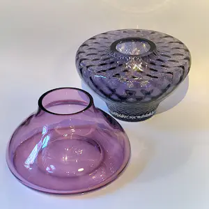 Carina Riezebos - Glazenvaas 2 delig Leerdam - 25130 kopen? Bied vanaf 100!