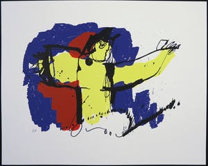 Herman Brood - Zeefdruk, Brasil God kopen? Bied vanaf 80!