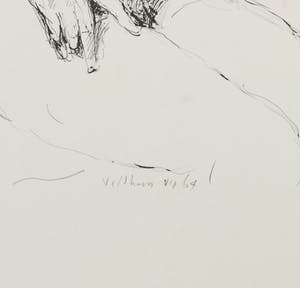 Aat Veldhoen - Rotaprint, Zittend naakt kopen? Bied vanaf 35!