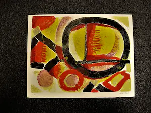 Gustave Bolin - Grote 1974 Epr. d'Art. Litho "ombre & lumière" - potloodgesigneerd kopen? Bied vanaf 58!