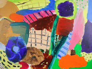 AcheterPaul Nassenstein - Acryl op doek, Zonder titel? Enchérissez de 350!