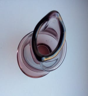 Frantisek Zemek - Vaas - "Rhapsody" - Alexandriet glas - Zelezny Brod Sklo (ZBS) - Jaren 50 kopen? Bied vanaf 50!