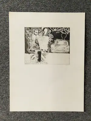 André Roelant - Grote monochrome ETS "de wortels van de knappe koppen" kleine oplage (40) kopen? Bied vanaf 48!