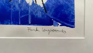 Frank Lengvenius - Uniek werk, ingelijst kopen? Bied vanaf 100!
