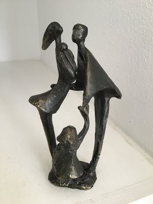 Corry Ammerlaan - Sculptuur “ Happy Family “ kopen? Bied vanaf 35!