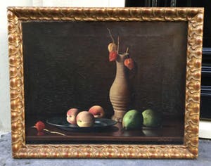 Johannes Fekkes Cremer - A3756-2 - Stilleven met perziken kopen? Bied vanaf 100!