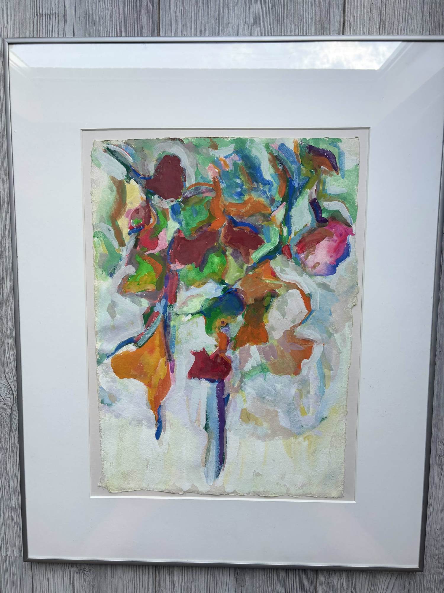 Ed Toorenburg - Kleurrijk abstract kopen? Bied vanaf 50!