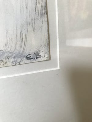 Eugene Brands - gouache 'Starry Sky' kopen? Bied vanaf 1500!