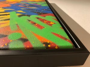 SEEN - Multitag - Spraypaint op canvas - Richard Mirando, Godfather of graffiti kopen? Bied vanaf 799!