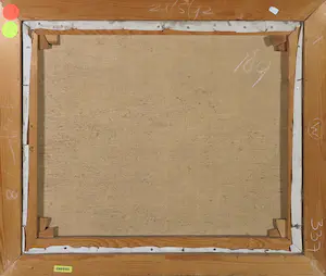 Shlomo Koren - Olieverf op doek, Zonder titel - Ingelijst kopen? Bied vanaf 500!