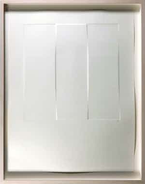 Harry van Kuyk - Reliëfdruk, M (uit het Groot Abecedarium) - Ingelijst verkocht voor € 150!