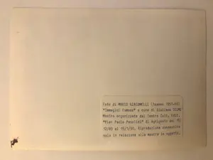 Mario Giacomelli - foto "Scanno" kopen? Bied vanaf 65!