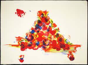 Ger Lataster - Mooie kleurenlitho. Zonder Titel verkocht voor € 40!