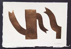 Klaas Gubbels - Dit is een TEERDRUK (geen zeefdruk) verkocht voor € 300!