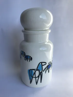 Royal Goedewaagen - jaren '60 apothekerspot met de afbeelding van koeien - decor 6/1 kopen? Bied vanaf 1!