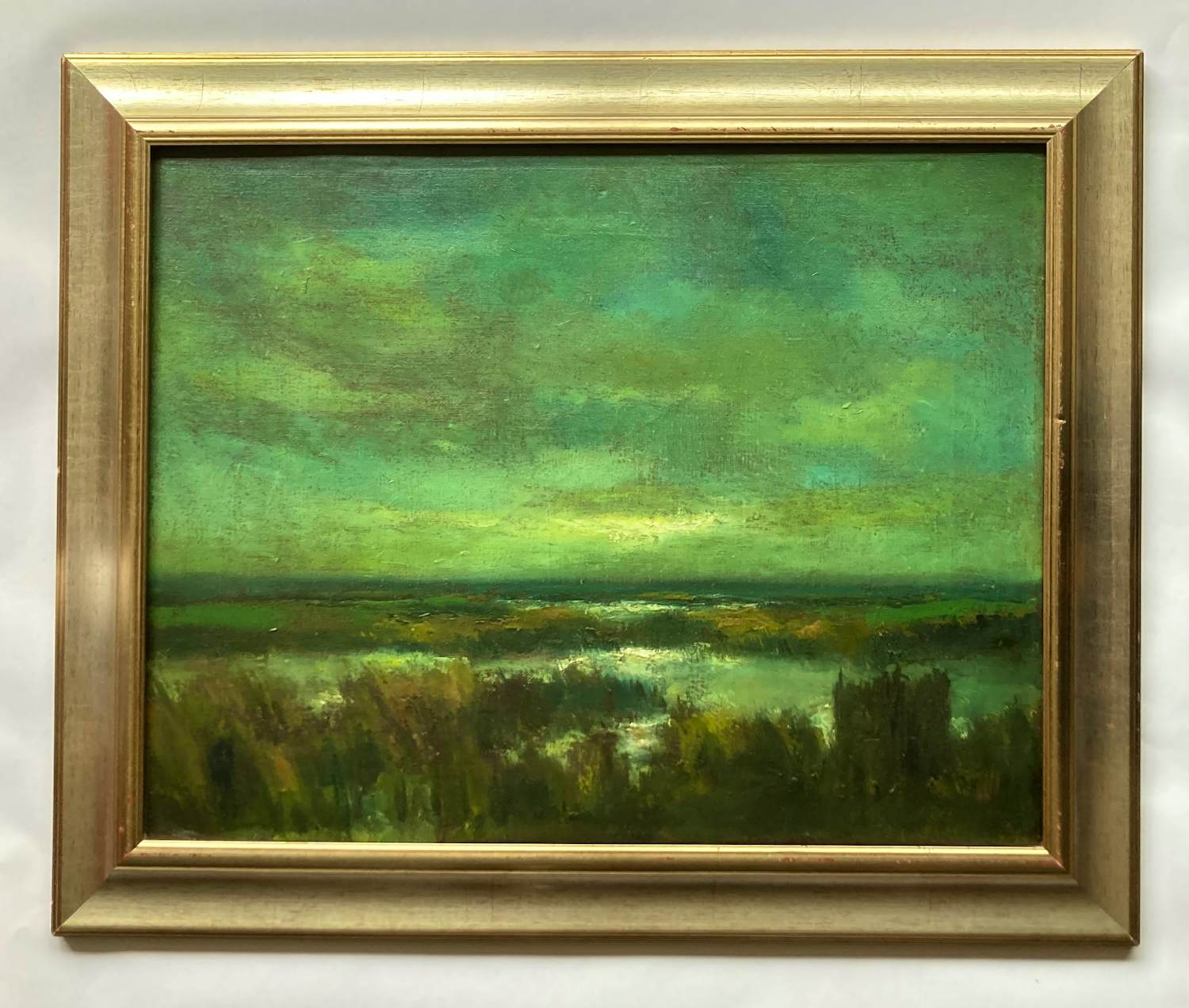 Toon Koster - landschap - olieverf op doek - gesigneerd kopen? Bied vanaf 60!