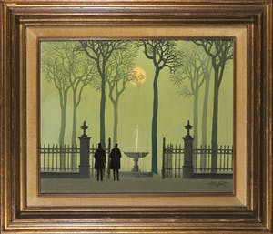 Gaston Bogaert - Olieverf op paneel, Octobre - Ingelijst kopen? Bied vanaf 3000!