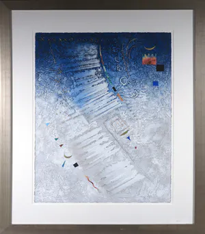 Heinz Voss - Ets/Aquatint, Spiel der Gezeiten - Ingelijst kopen? Bied vanaf 1!