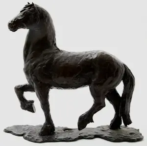 Jan Vermaat - Bronzen sculptuur: 'Paard' kopen? Bied vanaf 1295!