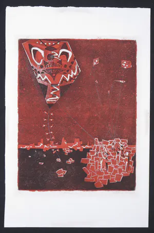 Pauline Braat - Ets en aquatint, Vliegeren kopen? Bied vanaf 1!