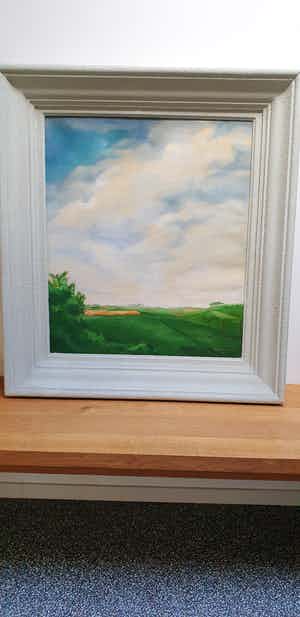 Jan van Campenhout - Landschap verkocht voor € 200!