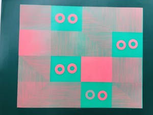 Willem Oorebeek - transparant groen en rood 1993 kopen? Bied vanaf 55!