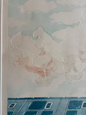 Leentje Linders - Flying above the clouds - Ingelijst (Groot) kopen? Bied vanaf 35!