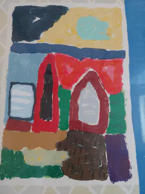 Harrie Gerritz - Dorp in venster kopen? Bied vanaf 50!